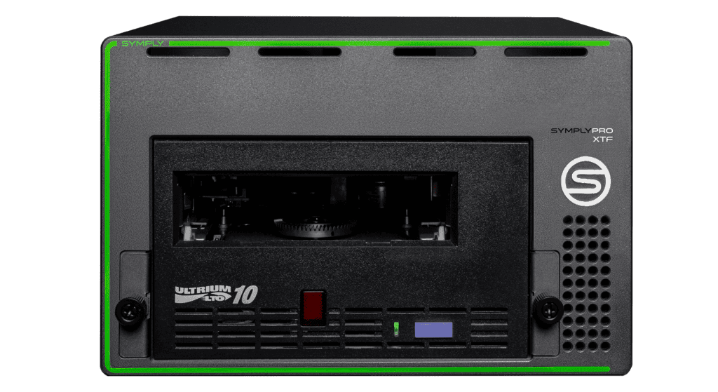 SymplyPRO Thunderbolt Desktop LTO tape drive full-height LTO-10 - front view